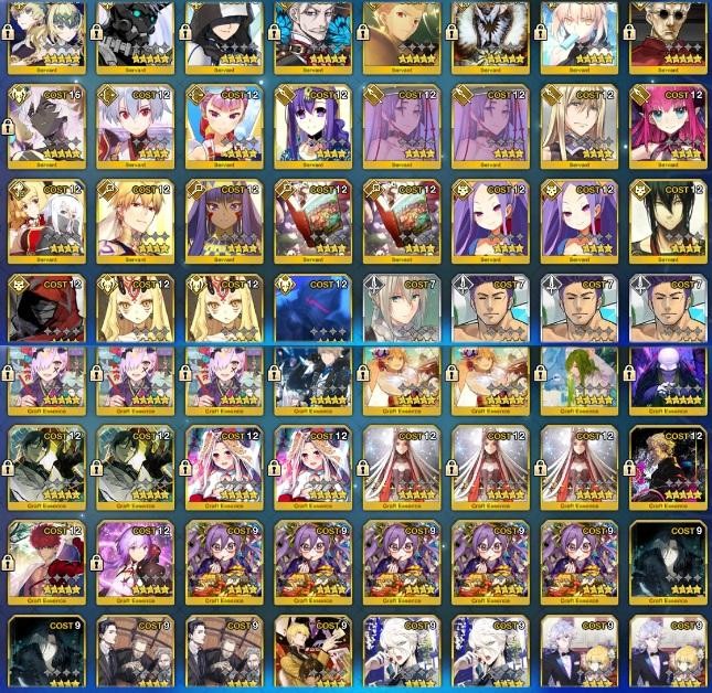 1等 雙子座 阿周那alter 金閃閃 李書文 泳裝黑傻 雷帝 新宿弓 舊劍 寶物交易網