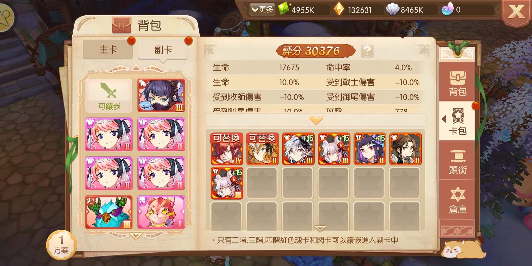 風之國度 風色童話 帳號 104等 S35 S39 神三女火法飾品炎15 破甲658 綜合排80精靈排1 8591寶物交易網